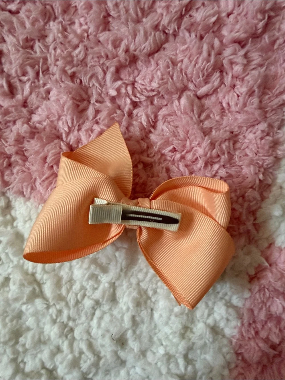 Girls Grosgrain Hair Bow Clip Set - Multi Color